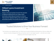 Tablet Screenshot of hlinvestmentbanking.com